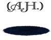 (A.H.) Blue Flower Rug