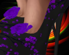 !A Purple Flower Shoe