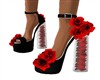 RED ROSE Heels