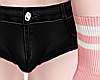 femboy black short pink3
