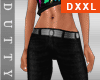 Diva Black jeans - DXXL