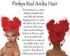 Pinkys Red Anika Hair