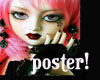 Pink Doll Punk Poster