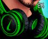 Green-headset