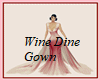 wine and dine gown