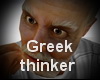 The Greek thinker