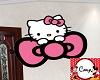 Hello Kitty Bow Decal