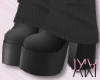 Aki School Boots Black