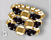 Black Gold Bracelets