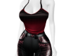 iva blackred outfit
