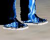 Blue Flame Shoes