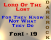 Lord Of The Lost - For