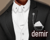 [D] New black&white suit
