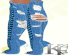 *KF*Ris Jeans Boots