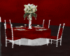 S&R Red/White Table