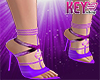 K- Celina Purple Heels