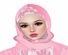 MY Brocade Pink Hijab