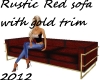 Rustic sofa new 2012