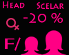 - 20% | Head Resize