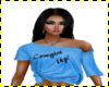 Cowgirl Up baggy T blue