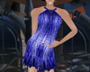 blue 1m goddess dress