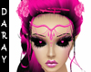 pink rose headdress