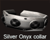 Silver Onyx Collar