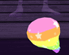 Rainbow Bouncing Skull