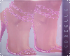 E~ Chain Heels Pink