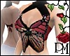 [PBM] Red Butterfly Top