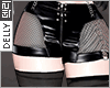 ripped black short