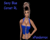 Sexy Blue Corset RL
