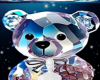 Crystal bear background