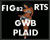 GWB PLAID SEXY DRESS