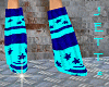 Toxic Blue Raver Boots