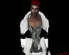 Santos coat blac and whi