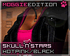 ME|SkullStars|Pink/Black