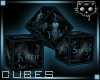 Cubes Blue 2d Ⓚ