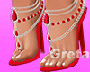 G★ Red Gem Heels