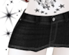 ! denim skirt