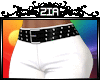 |ZIA| White Plastic Pant