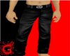 Black Biker Pants