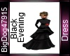 [BD] Black Evening Dress
