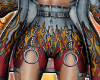 ⓦ FLAMES SHORTS RL