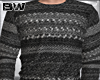 Grey Stripes Sweater