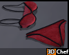 Red Female Underwear