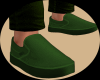 Green Casual Shoes