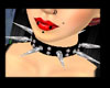 *E* spiked necklace