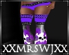Purple Skull Pants