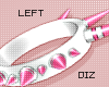 !!D Arm Spike Pink L